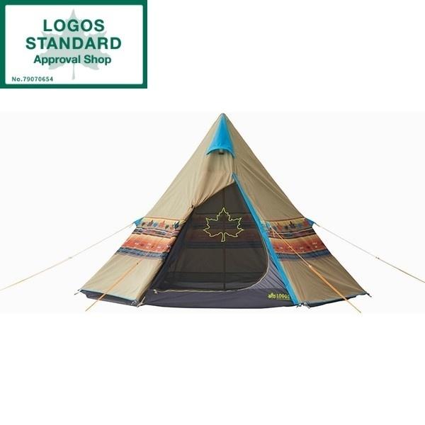 他サイト： ロゴス テント LOGOS 3人用 ナバホ Tepee 300-BB No.71806501 アウトドア キャンプ ソロ デュオ ファミリー ワンポールの商品画像