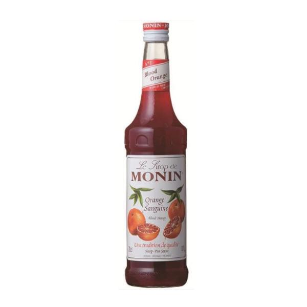 MONIN(モナン) ブラッドオレンジ シロップ 700ML 1本 [その他] ・ブランド：MONIN(モナン)・内容量：700ml・原材料：砂糖、濃縮ブラッドオレンジ果汁/クエン酸、香料（オレンジ）、安定剤（アカシアガム）、カラメル色素、...