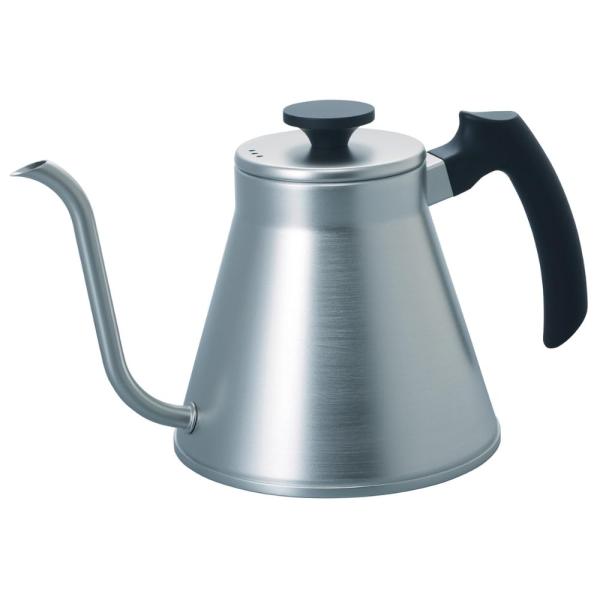 HARIO(ハリオ) V60ドリップケトル・フィット ガス火・IH対応 実用800ml シルバー 日本製 プレゼント ギフト 贈り物 VKF
