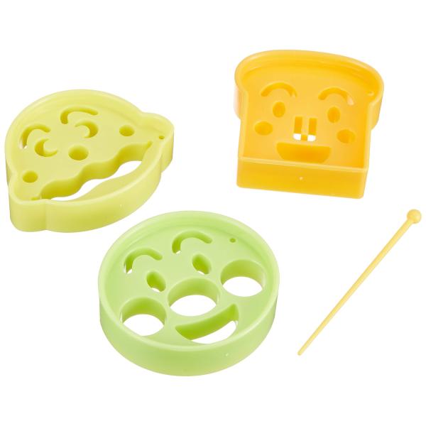 バンダイ 17 アンパンマン おかず抜き型 マルチ 2353740 ・サイズ:アンパンマン:約51×54×14mm、カレーパンマン:約46×58×14mm、しょくぱんまん:約50×48×14mm、ピック:約67×5×5mm・原産国:日本・商...