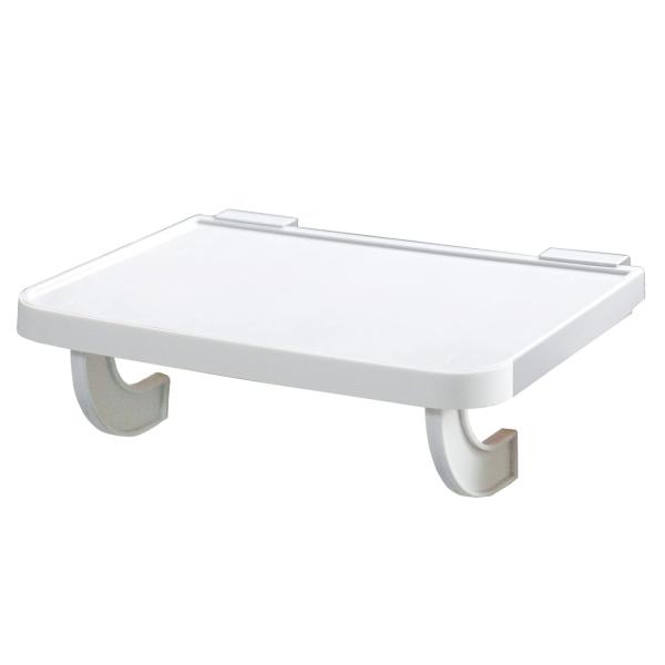 HEIAN SHINDO ちょこっとラック 窓枠 取付幅30cm 耐荷重3kg CR-1 ホワイト 平安伸銅工業 ・【サイズ】約30×9.5×21cm【取付幅】118~190cm・【材質】〈フック〉鉄・エポキシ樹脂粉体塗装 〈棚板・アーム〉...