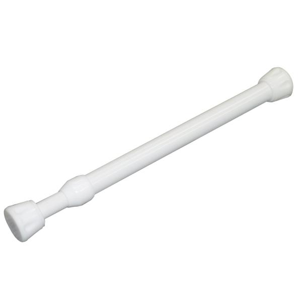 平安伸銅工業 突っ張り棒 隙間収納 ホワイト 耐荷重2kg 幅21~29.5cm パイプ直径1.3・1.0cm SMP-13 ・【サイズ】幅21~29.5×高2.2×奥行2.2cm【取付幅】21~29.5cm【パイプ径】1.3cm・【材質】...