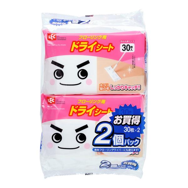 レック フローリング用 ドライシート 30枚 × 2個パック