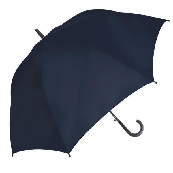 中谷-傘 中谷 紳士 ビニール傘 エンボスビニール ネイビー 無地 【113-002】 ジャンプ式 親骨・受骨グラスファイバー 70cm ビッグサイズ ・まるで生地傘！７０ｃｍのビッグサイズ、尚且つ耐風仕様で強い雨もしっかりガード！・生産国...