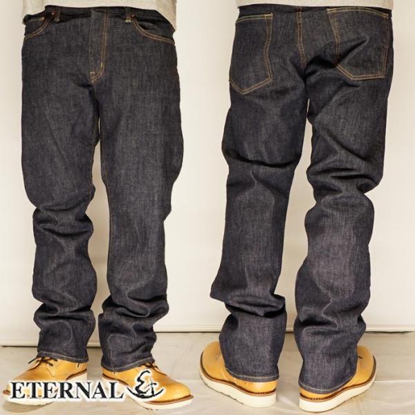 ETERNAL エターナル ストレッチ 5ポケット タイト ストレート ジーンズ