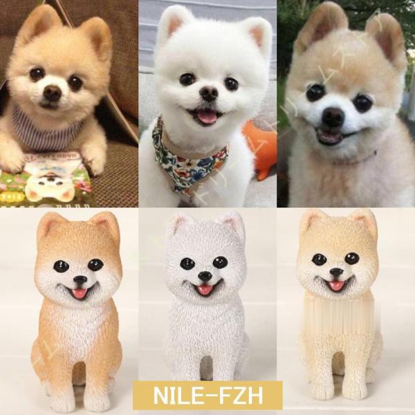 ペット置物 ポメラニアン 楽天市場】犬の置物 ポメラニアン オブジェ ガーデン いぬ イヌ