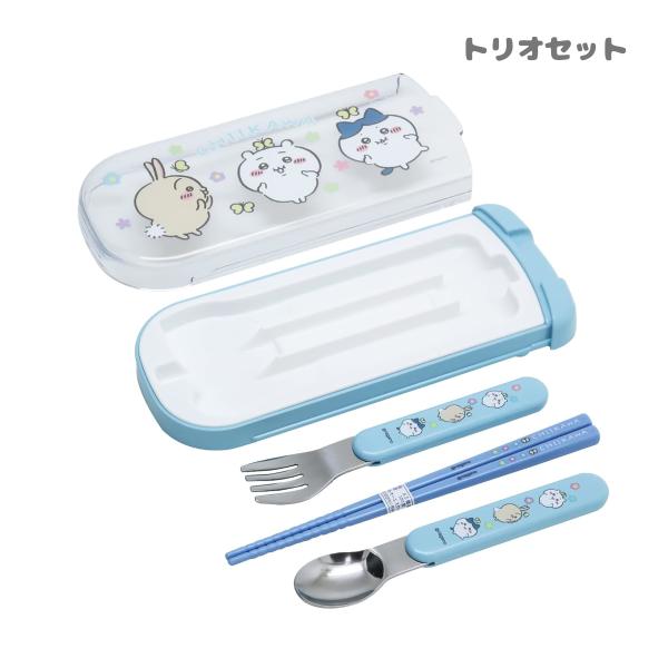 OSK（オーエスケー） ちいかわ 箸 弁当用箸 トリオ セット 抗菌 日本製