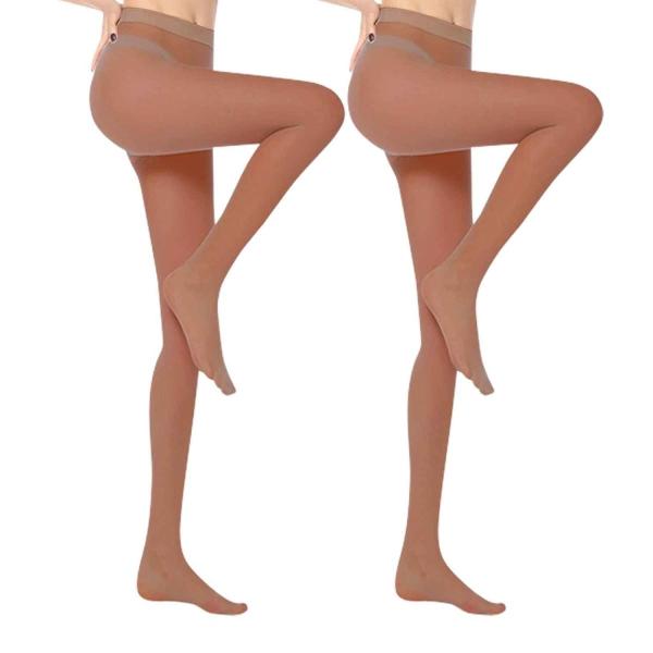 エムズダイス センターシームレス オールスルー ストッキング タイツ パンスト 美脚 着圧 引き締め 2足組 03 ブラウン 2足の価格と最安値 おすすめ通販を激安で