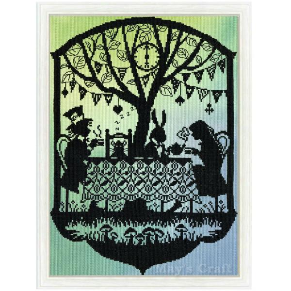 クロスステッチ 刺繍キット アリスのティーパーティ Bothy Threads Mad Hatter's Tea Party 日本語解説付き /【Buyee】 クロスステッチ 刺繍キット アリスのティーパーティ Bothy Threads Mad Hatter's Tea Party 日本語解説付き /【Buyee】