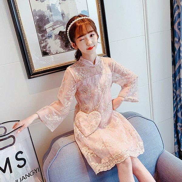 子供服 ワンピース ピンク 160 韓国子供服 キッズ 女の子 長袖 レースワンピース 春服 子供ドレス 結婚式 誕生日 七五三 お姫様 ベビー服 おしゃれ 可愛い 新品 P マユポポ 通販 Yahoo ショッピング