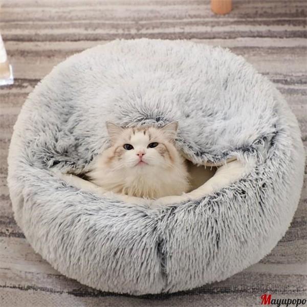 ペットベッド ペットハウス 大型犬 ベッド ペット 中型犬 猫用 犬用 猫ベッド 柔らかい 暖かい ふかふか 大きい 秋冬 P マユポポ 通販 Yahoo ショッピング