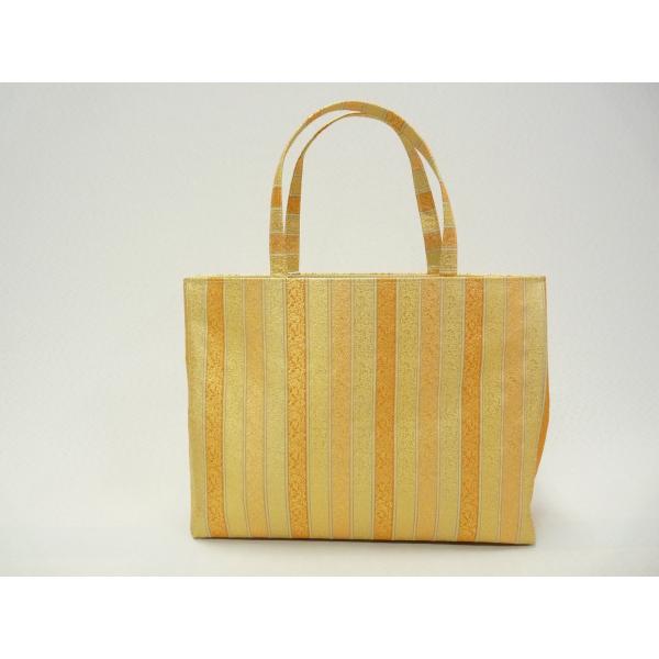 【yoshino】 新品未使用 正絹 帯リメイク 和装バッグ  麻の葉 f7ee9a364574334661bb548f963b6f