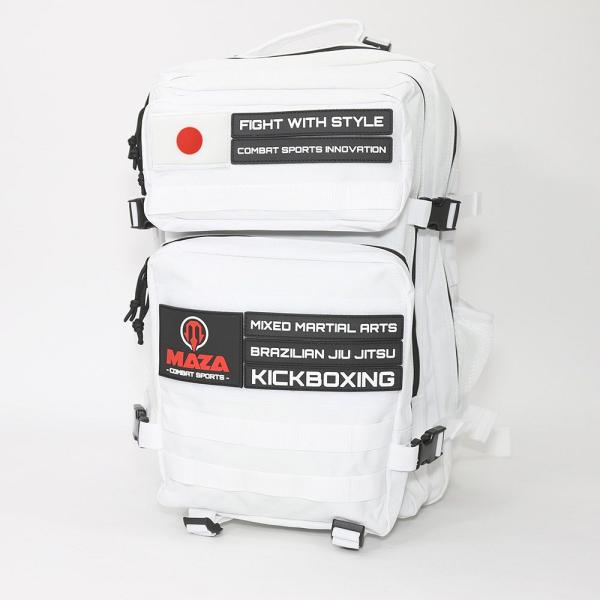 【スペシャルエディション】 MAZA［マザ］ タクティカル バックパック ジャパンフラグ　45L（ホワイトスノー）／ Tactical Backpacker Japan Flag - リュック
