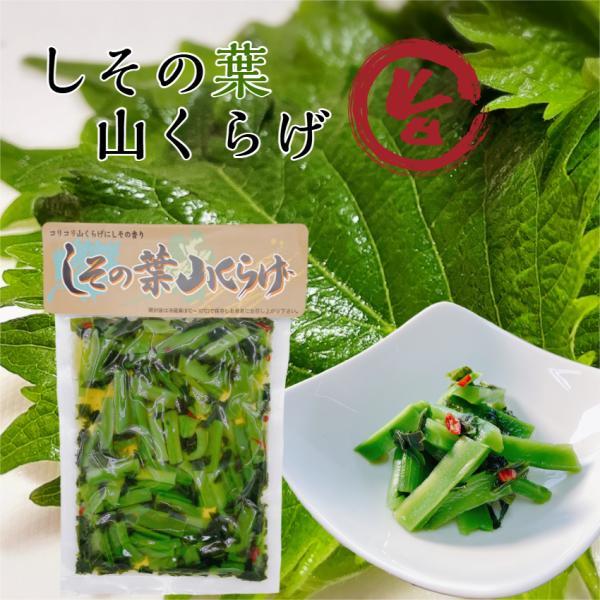 ご飯のおかずやお酒のおつまみにいかがですか。コリコリ食感にしその風味でご飯がすすみます。ごはんのおとも ご飯のおとも 郡山銘販 まざっせこらっせ