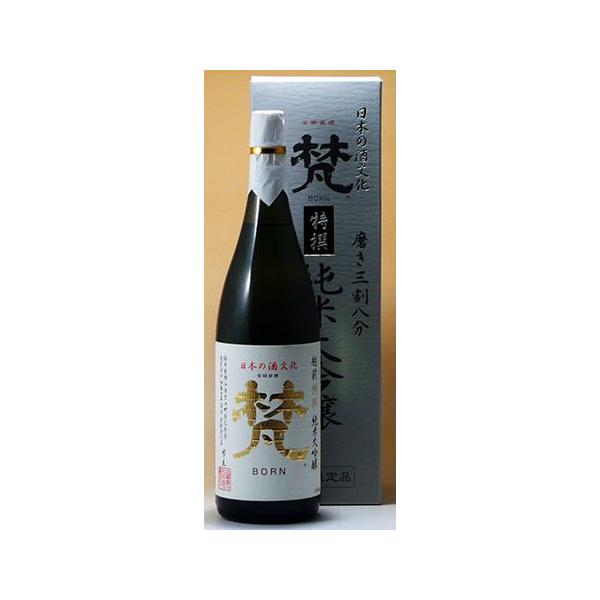 加藤吉平商店 福井の酒 梵( ぼん )特撰純米大吟醸酒1800ml
