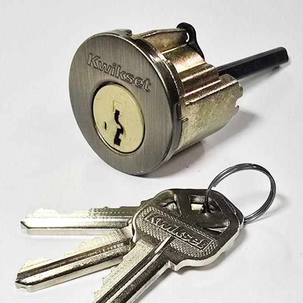キーたんさん専用 WEST Kwikset-TITAN交換用シリンダー 917ディンプルキー : 松本建築