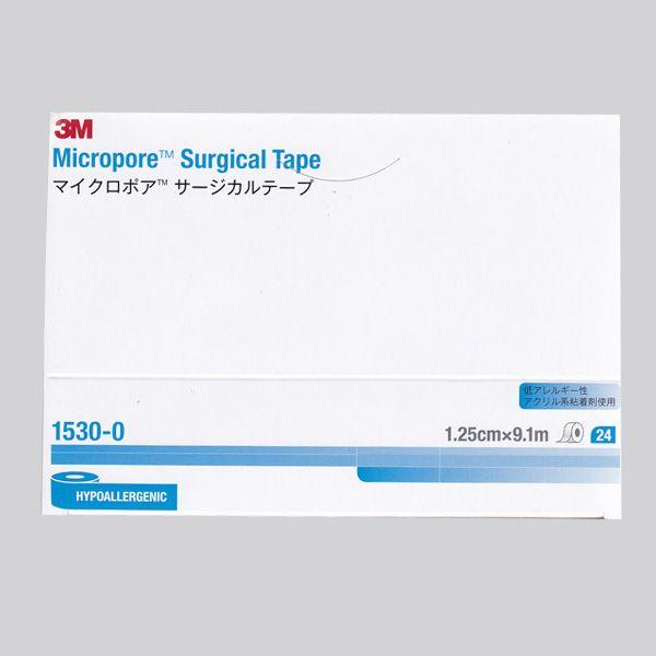 3M マイクロポア サージカルテープ 1530-0 12.5mm×9.1m 24巻入 :15300:マービー商会 - 通販 - Yahoo!ショッピング