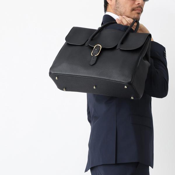 Cisei シセイ　ビジネスバッグ Cisei（シセイ/チセイ）シュリンクレザーフラップトートバッグ/M