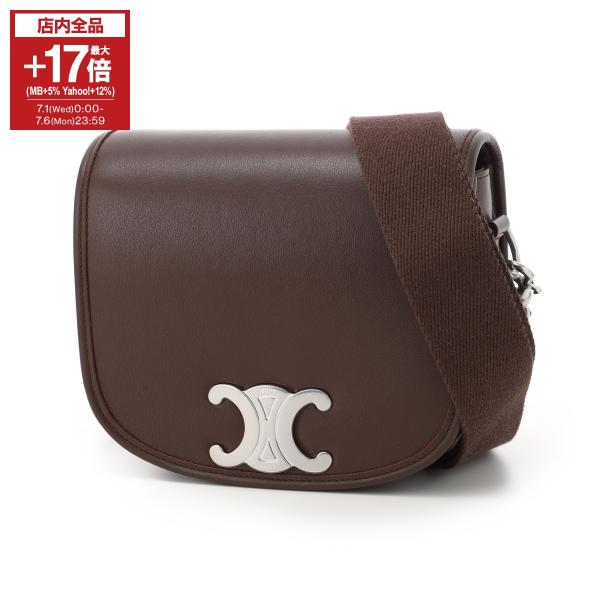 CELINE（セリーヌ） ショルダーバッグ SMALL BESACE STRAP クロス