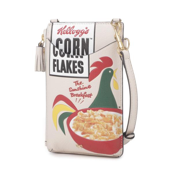ANYA HINDMARCH ファーポーチ Cornflakes」ジップ・フォーン・ポーチ | Anya Hindmarch JP