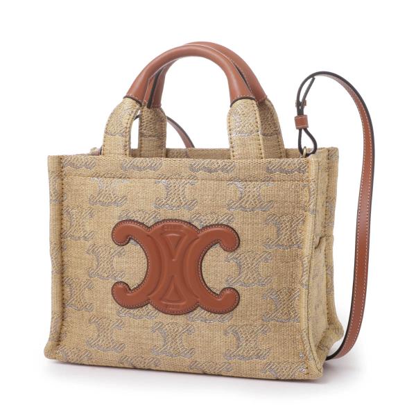 CELINE（セリーヌ） トートバッグ 3WAY SMALL CABAS ショルダーバッグ