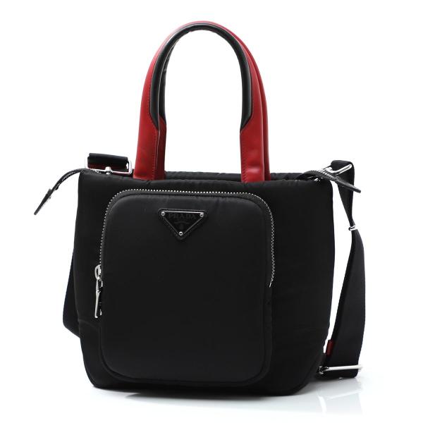 プラダ Prada トートバッグ マート 2way Tessuto 1bg270 2cki F0d9a レディース ブラック Pocket