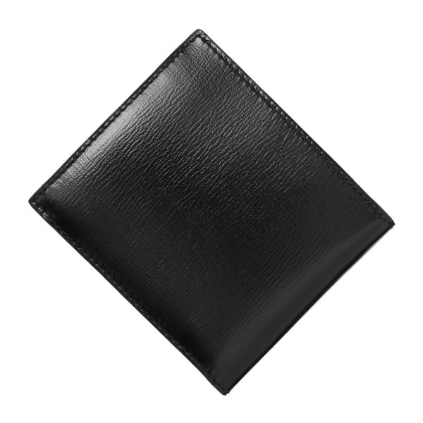 【新品未使用品】ダビデアルベルタリオ 二つ折り財布 レザー 黒 黄 専用箱付 ダビデアルベルタリオ DAVIDE ALBERTARIO 2つ折り財布 小銭入れ付き