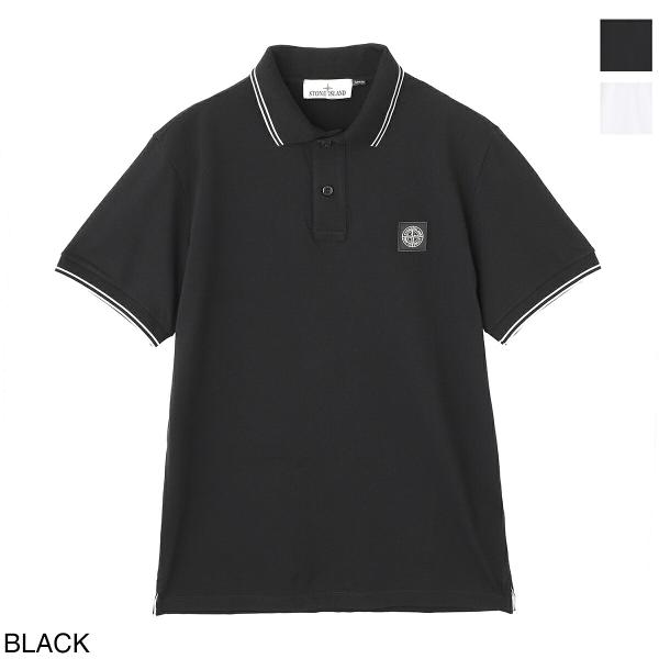 ストーンアイランド ポロシャツ STONE ISLAND ポロ 2200010 ORGANIC COTTON PIQUE WITH STRETCH メンズ ホワイト