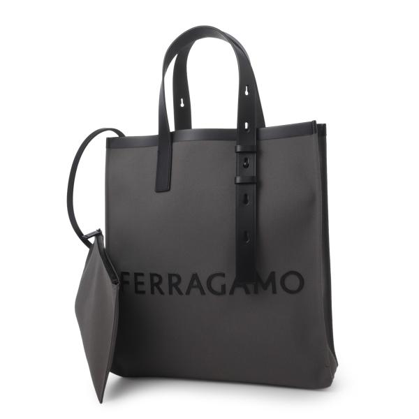 FERRAGAMO（フェラガモ） トートバッグ グレー メンズ items-241297