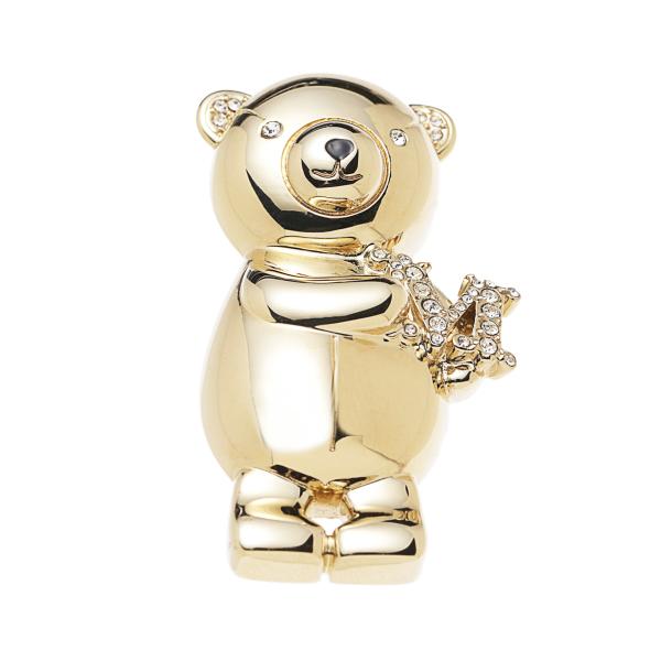 Max Mara（マックスマーラ） ブローチ SHINY ゴールド レディース