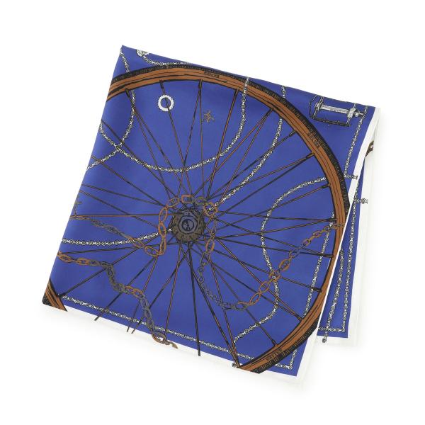 CELINE（セリーヌ） スカーフ 90 X 90 CM ブルー レディース 2aw90