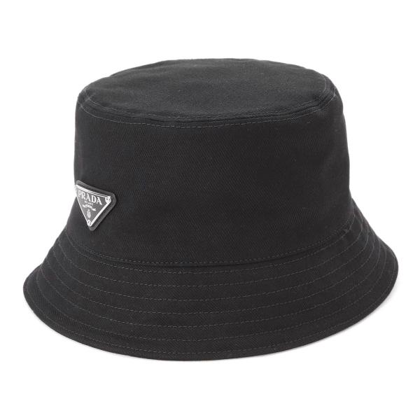 PRADA（プラダ） バケットハット ブラック メンズ 2hc137-2dxi-f0002