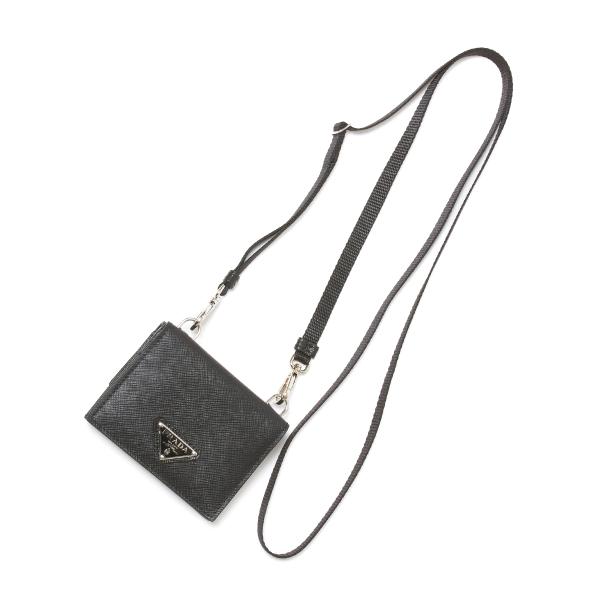 PRADA（プラダ） 小銭入れ付きカードケース ブラック メンズ 2mr035