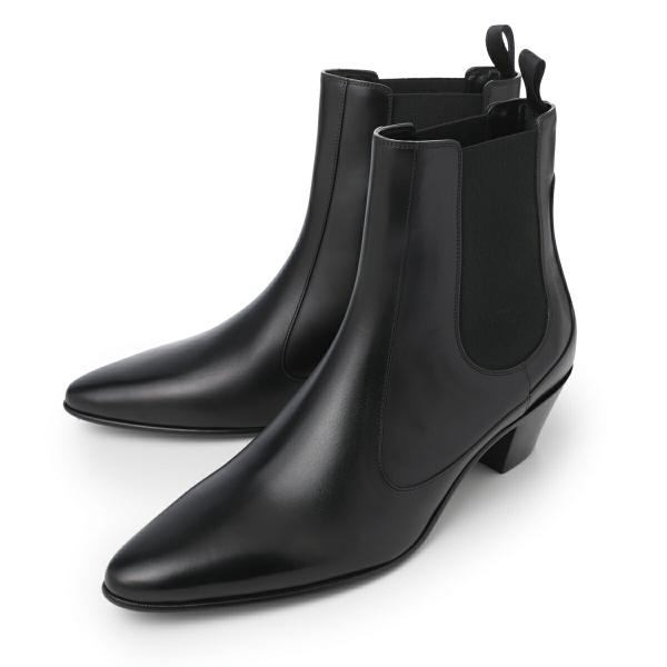 CELINE チェルシーブーツ 42 ブラック CELINE（セリーヌ） チェルシーブーツ CHELSEA BOOT 60 大きいサイズ