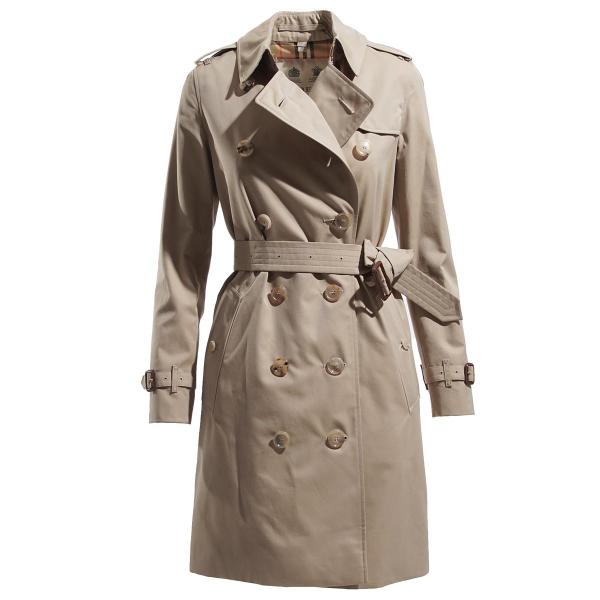 バーバリー 返品不可 Burberry トレンチコート Kensington ケンジントン レディース Honey ベージュ レギュラー