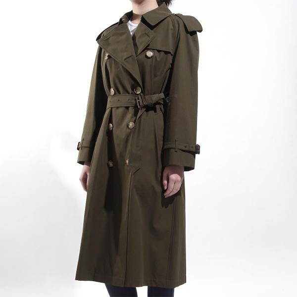 バーバリー Burberry トレンチコート Westminster 激安 激安特価 送料無料 ウエストミンスター レディース Dark Military Khaki ロング グリーン