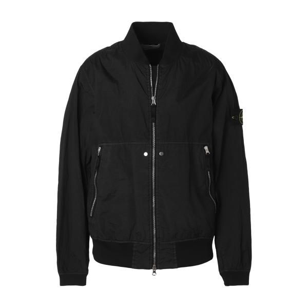 希少！美品 STONE  ストーン アイランド ナイロン ジャケット STONE ISLAND 24AWモデル ストーンアイランド バッジワッペン