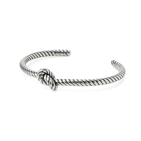 CELINE（セリーヌ） バングル KNOT CORD PATTERNED CUFF ブレスレット