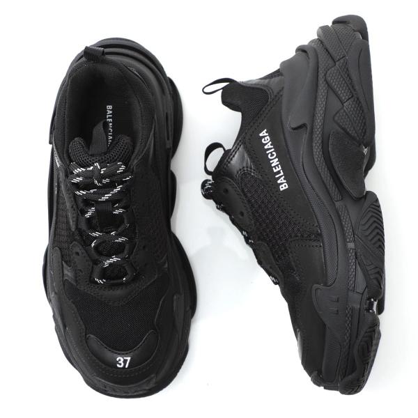 バレンシアガ Balenciaga スニーカー Triple S トリプルｓ 大きいサイズあり ブラック レディース W09o1 1000 Autopartsnepal