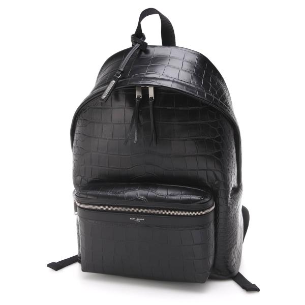 サンローラン SAINT LAURENT バックパック BV CITY BACKPACK CROCODILE PRINT SETARODEO リュックサック ブラック メンズ 534967-dze2f-1000 サンローラン SAINT LAURENT バックパック BV CITY BACKPACK CROCODILE PRINT SETARODEO リュックサック ブラック メンズ 534967-dze2f-1000