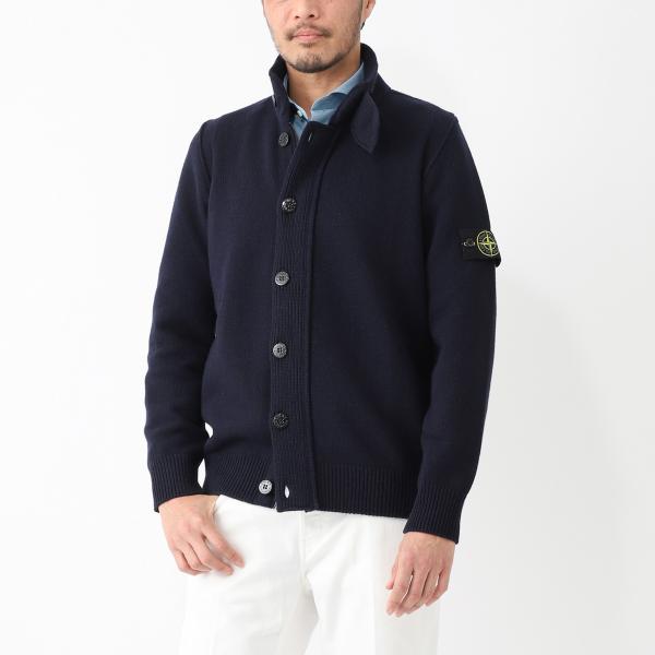 STONE  ストーンアイランドカーディガン STONE ISLAND ストーンアイランド カーディガン 547A3 LAMBSWOOL