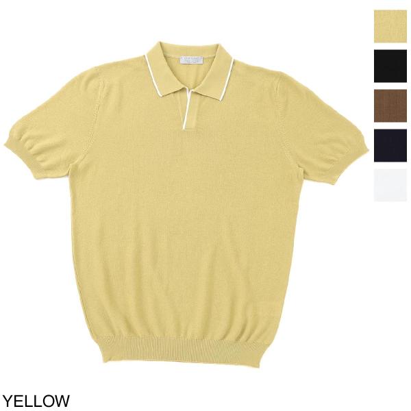グランサッソ Gran Sasso ニット ポロシャツ 日本未発売 メンズ M Tennis 669 413