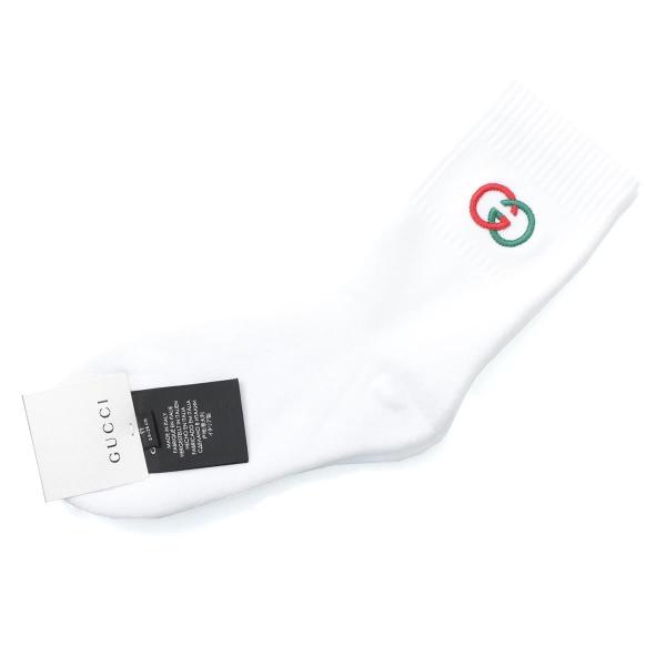 グッチ Gucci 靴下 Interlocking G Socks ソックス ホワイト メンズ 4ga25 9066 Anighttorememberromega Com