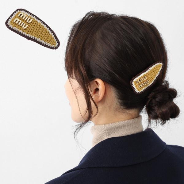 E*a様 miu miu ミニヘアクリップ mb-y_5if092-2cwi