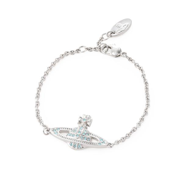 ヴィヴィアンウエストウッド ブレスレット Vivienne Westwood MINI BAS RELIEF CHAIN BRACELET シルバー