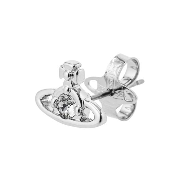 ヴィヴィアンウエストウッド ピアス Vivienne Westwood 片耳 NANO SOLITAIRE SINGLE STUD シングルピアス