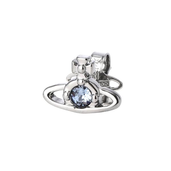 ヴィヴィアンウエストウッド ピアス Vivienne Westwood 片耳 NANO SOLITAIRE SINGLE STUD シングルピアス