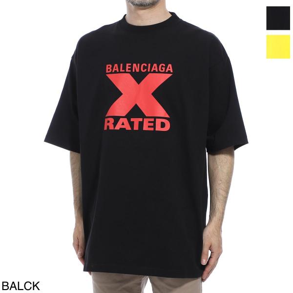 バレンシアガ BALENCIAGA クルーネックTシャツ X-RATED LARGE FIT T 