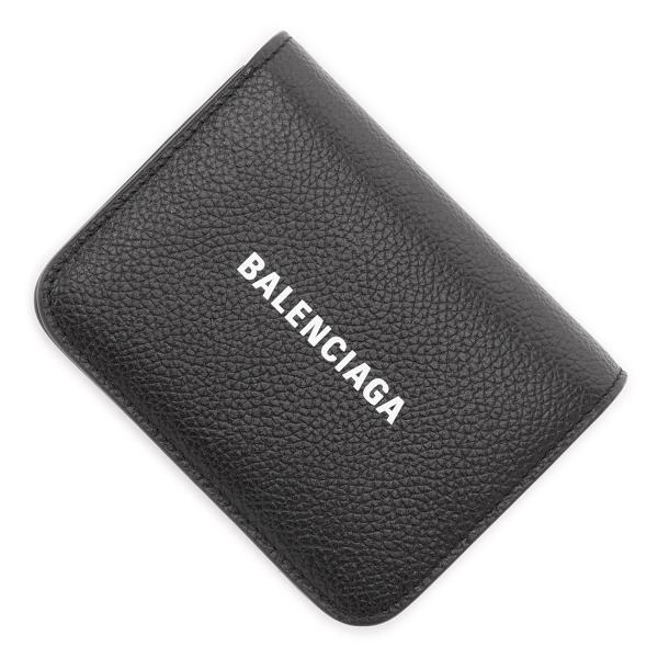 バレンシアガ BALENCIAGA カードケース CASH 2つ折り カードホルダー ブラック レディース 655624-1izim-1090
