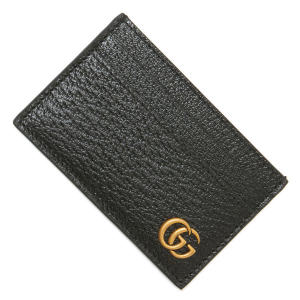 GUCCI（グッチ） カードケース GG Marmont ブラック メンズ 657588